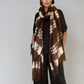 Earth Brown Forest Green | Hand Woven Cashmere Wrap| Limited Edition