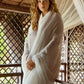 Premium White Handwoven Cashmere Wrap – Pure Himalayan Luxury Scarf