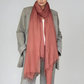 Burnt Sienna Cashmere Wrap | 100% Handwoven Luxury Shawl