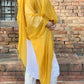 Saffron Handloom Cashmere Wrap - Luxury Scarf | Cashmere Luxe