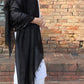 Premium Black Pure Cashmere Wrap - Handwoven Himalayan Luxury Scarf