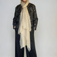 Vanilla Cream Cashmere Wrap | Light Weight Shawl