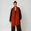 Cheery Red Cashmere Scarf
