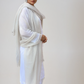 Premium White Handwoven Cashmere Wrap – Pure Himalayan Luxury Scarf