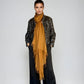 Premium Burnt Bronze Handloom Cashmere Wrap - Luxury Designer Scarf