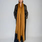 Premium Burnt Bronze Handloom Cashmere Wrap - Luxury Designer Scarf