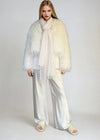 Soft Pink Pure Cashmere Wrap | Hand-loomed Luxury Scarf