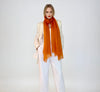 Amber Glow Cashmere Scarf