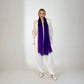 Royal Purple Cashmere scarf