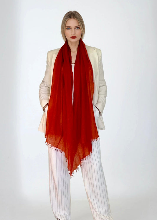 Copper Cashmere Scarf