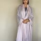 Lavender Grey Cashmere Wrap | 100% Handwoven Luxury Shawl
