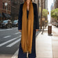Burnt Bronze | Handloom Luxury Scarf Wrap