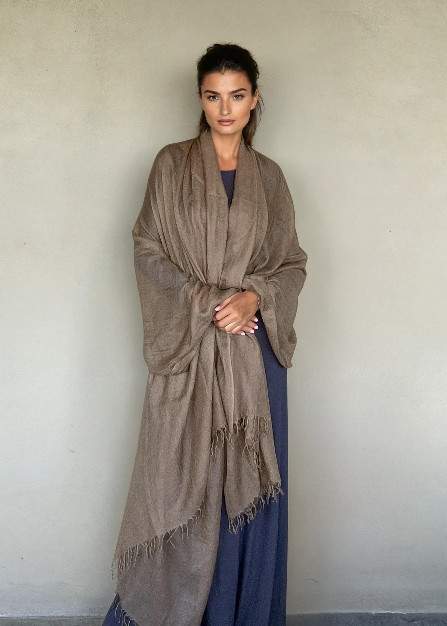 Biscotti Cashmere Wrap | 100% Handwoven Luxury Shawl