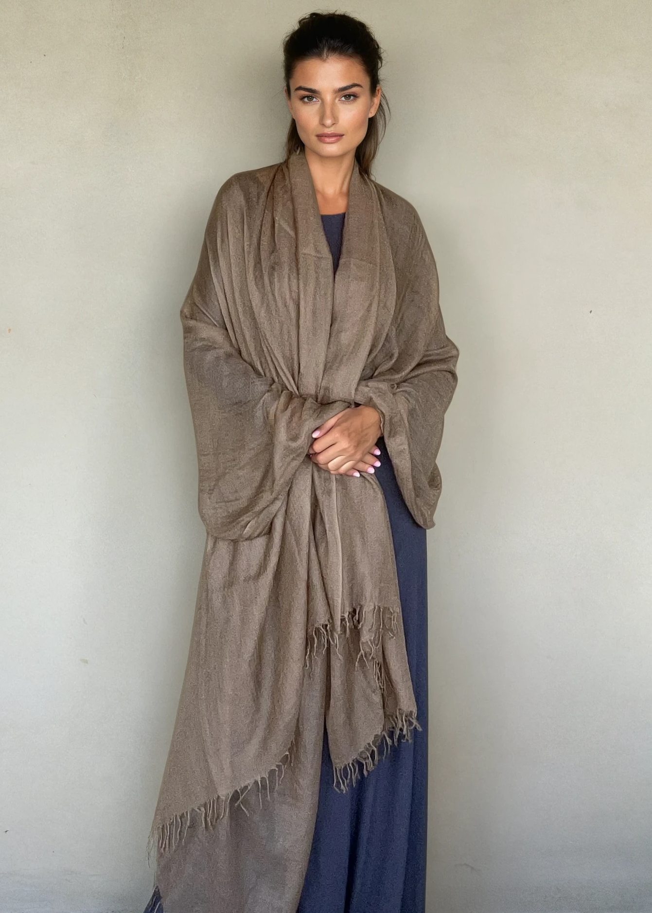 Biscotti Cashmere Wrap | 100% Handwoven Luxury Shawl