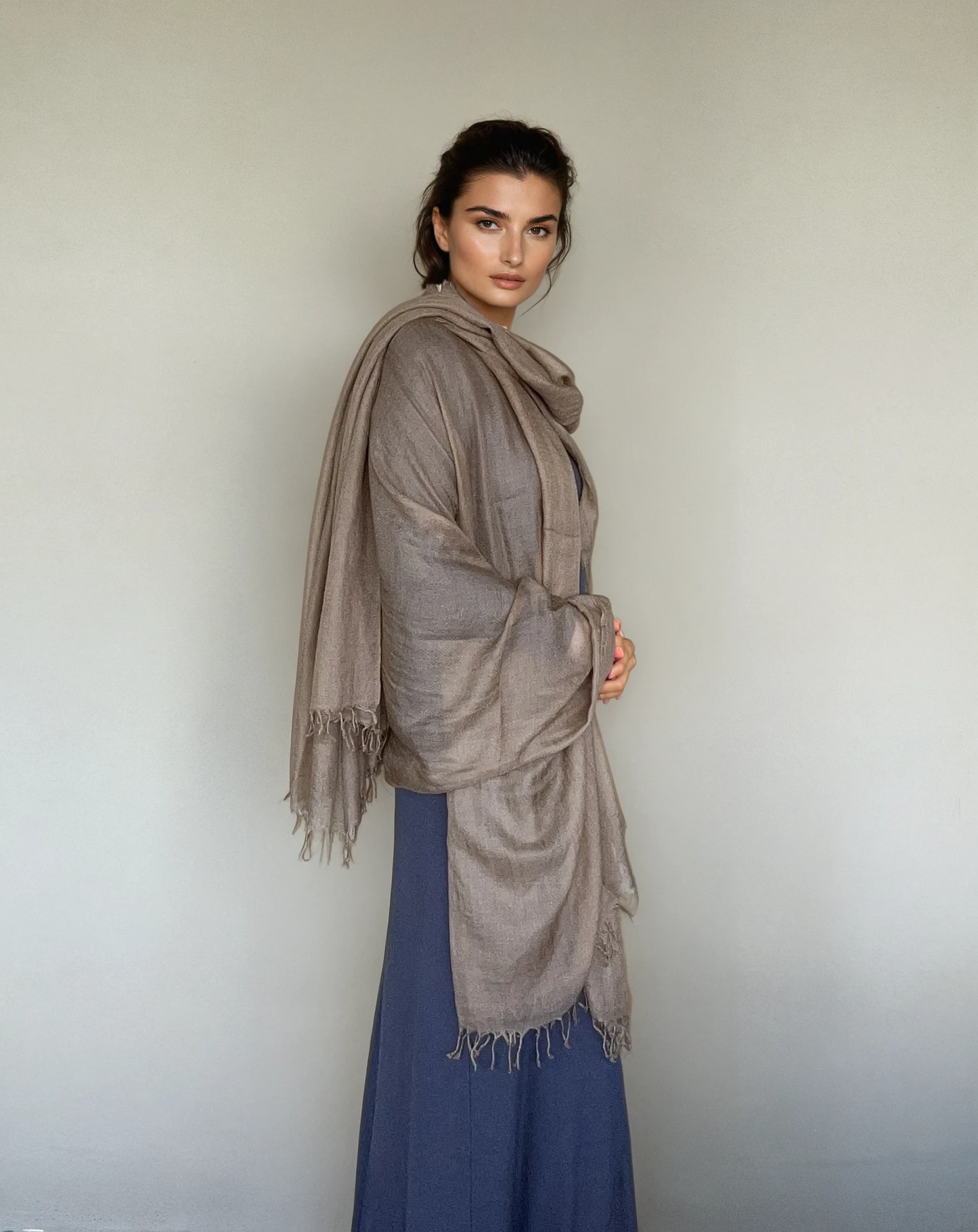 Biscotti Cashmere Wrap | 100% Handwoven Luxury Shawl