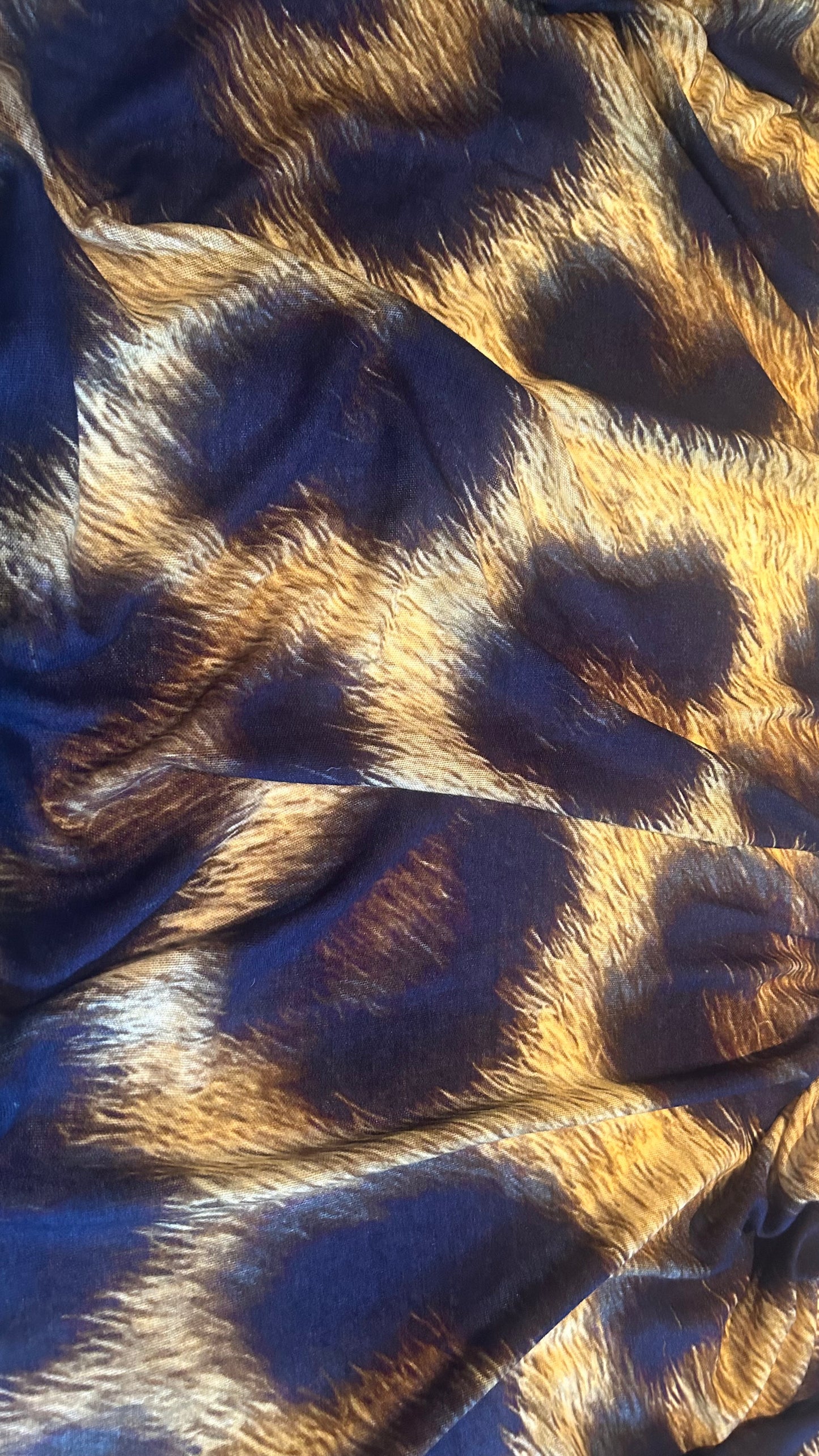 Brown Leopard Travel Wrap