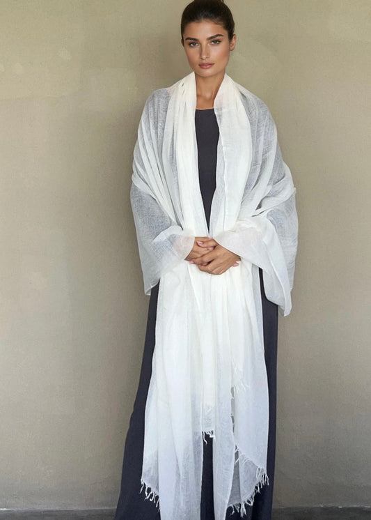 WRAP AUS REINEM KASCHMIR – AUSVERKAUFT