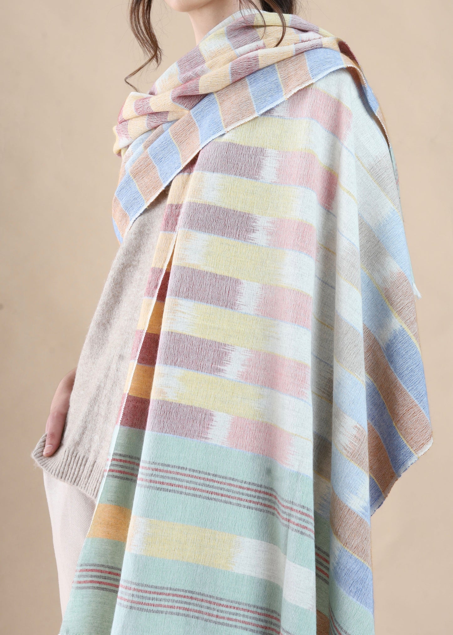 IKAT WRAP PASTALFARBEN