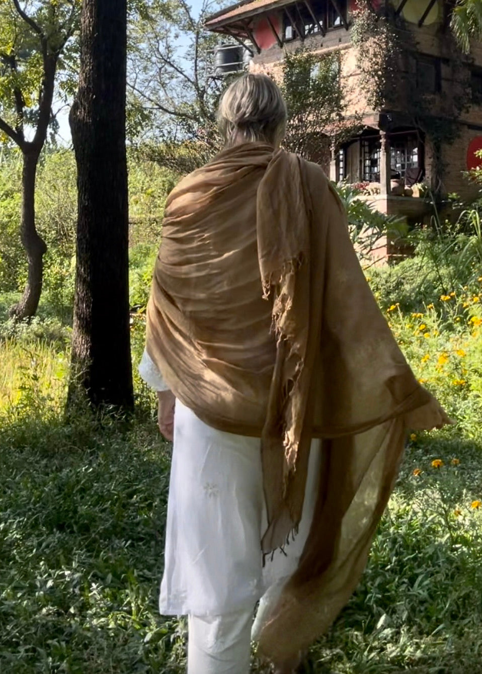 Biscotti Cashmere Wrap – Handwoven Himalayan Luxury Shawl