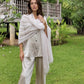 Premium Soft Pink Cashmere Wrap – Handwoven Himalayan Luxury Scarf