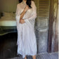 Lavender Grey Cashmere Wrap – Handwoven Himalayan Luxury Shawl