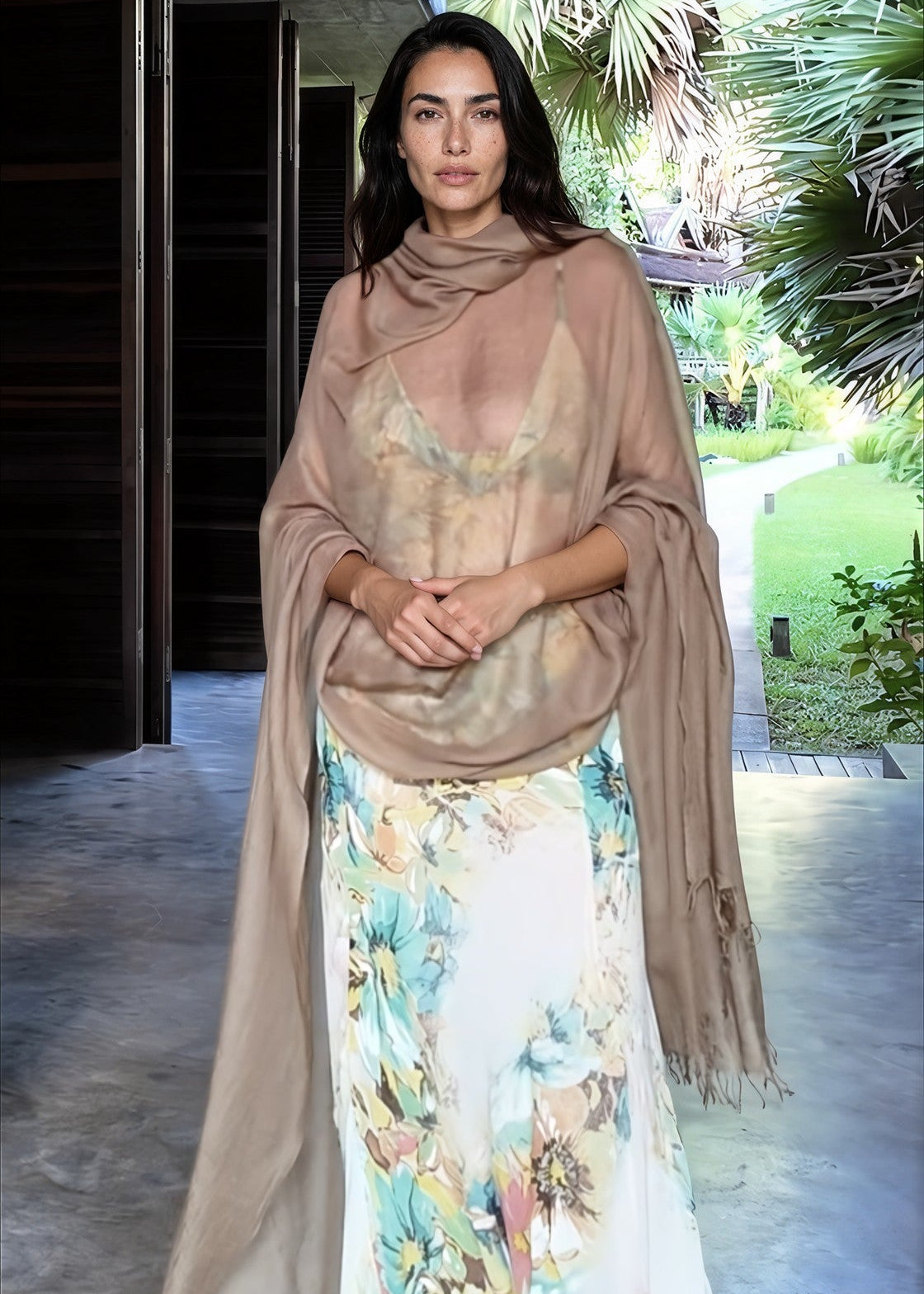 Biscotti Cashmere Wrap – Handwoven Himalayan Luxury Shawl