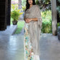 Taupe Cashmere Wrap – Handwoven Himalayan Luxury Shawl