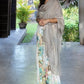 Taupe Cashmere Wrap – Handwoven Himalayan Luxury Shawl