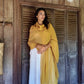 Saffron Cashmere Wrap – Handloom Himalayan Luxury Scarf