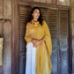 Saffron Cashmere Wrap – Handloom Himalayan Luxury Scarf