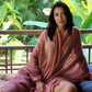 Burnt Sienna Cashmere Wrap | 100% Handwoven Luxury Shawl