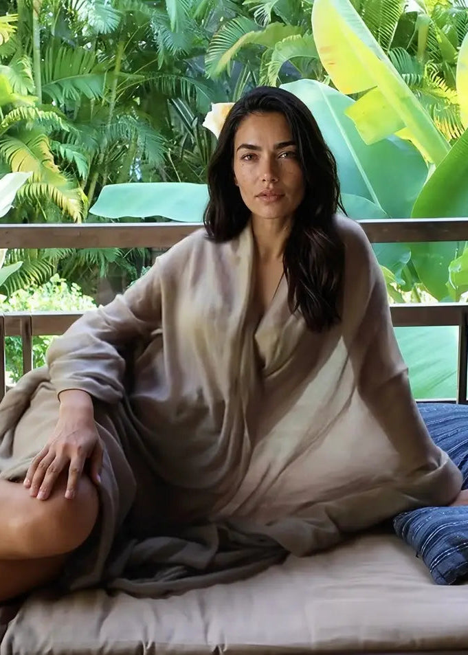 Biscotti Cashmere Wrap – Handwoven Himalayan Luxury Shawl