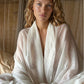 Premium White Handwoven Cashmere Wrap – Pure Himalayan Luxury Scarf