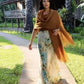 Burnt Bronze Cashmere Wrap – Handloom Himalayan Luxury Scarf