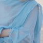 وشاح جينز باهت | وشاح فاخر منسوج يدويًا. نفدت الكمية. طلب ​​مسبق.