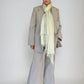 Premium Celadon Pure Cashmere Wrap - Handwoven Himalayan Luxury Scarf