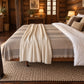 Cream Cashmere Bed Throw
