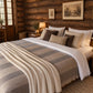 Cream Cashmere Bed Throw