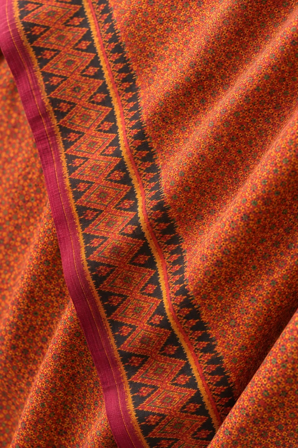 Khmer Silk No. 03 — Ember & Mulberry