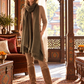 Olive Green - Light Weight Handwoven Cashmere Wool Blend