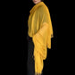 Premium Saffron Handloom Cashmere Wrap - Luxury Designer Scarf