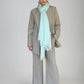 REINES KASCHMIR-OPALBLAUES WRAP