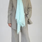 REINES KASCHMIR-OPALBLAUES WRAP