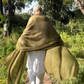 Burnt Bronze Handloom Cashmere Wrap - Luxury Scarf | Cashmere Luxe