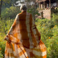 Premium Bronze Brown Handwoven Cashmere Wrap - Limited Edition Luxury