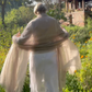 Premium Dove Mist Spring Wrap - Luxury Lightweight Designer Shawl