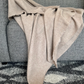 Natural Tan — Cashmere Bed Throw / Blanket