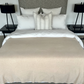 Cream Cashmere Bed Throw