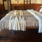 Cream Cashmere Bed Throw