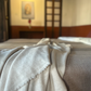 Cream Cashmere Bed Throw